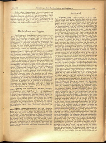 Verordnungs-Blatt für Eisenbahnen und Schiffahrt: Veröffentlichungen in Tarif- und Transport-Angelegenheiten 19011114 Seite: 5