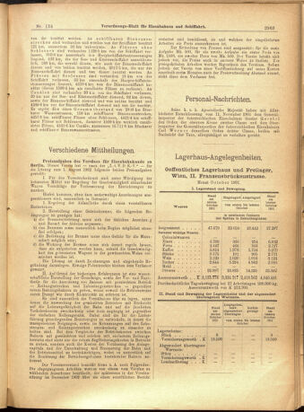 Verordnungs-Blatt für Eisenbahnen und Schiffahrt: Veröffentlichungen in Tarif- und Transport-Angelegenheiten 19011119 Seite: 23