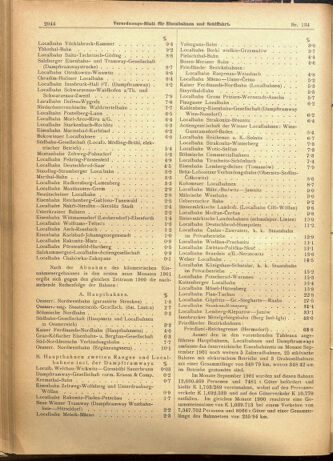 Verordnungs-Blatt für Eisenbahnen und Schiffahrt: Veröffentlichungen in Tarif- und Transport-Angelegenheiten 19011119 Seite: 4