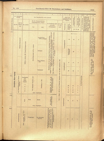 Verordnungs-Blatt für Eisenbahnen und Schiffahrt: Veröffentlichungen in Tarif- und Transport-Angelegenheiten 19011119 Seite: 45