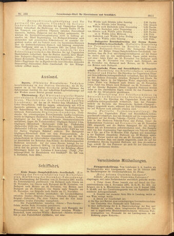 Verordnungs-Blatt für Eisenbahnen und Schiffahrt: Veröffentlichungen in Tarif- und Transport-Angelegenheiten 19011121 Seite: 19