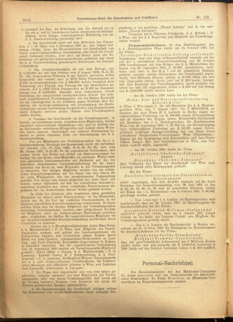 Verordnungs-Blatt für Eisenbahnen und Schiffahrt: Veröffentlichungen in Tarif- und Transport-Angelegenheiten 19011121 Seite: 20