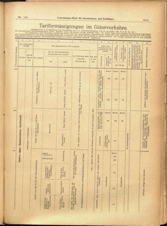 Verordnungs-Blatt für Eisenbahnen und Schiffahrt: Veröffentlichungen in Tarif- und Transport-Angelegenheiten 19011123 Seite: 17