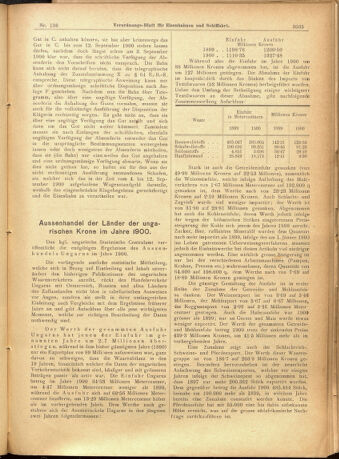 Verordnungs-Blatt für Eisenbahnen und Schiffahrt: Veröffentlichungen in Tarif- und Transport-Angelegenheiten 19011123 Seite: 3