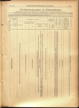 Verordnungs-Blatt für Eisenbahnen und Schiffahrt: Veröffentlichungen in Tarif- und Transport-Angelegenheiten 19011130 Seite: 11