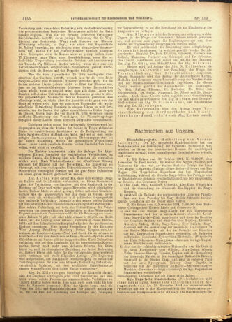 Verordnungs-Blatt für Eisenbahnen und Schiffahrt: Veröffentlichungen in Tarif- und Transport-Angelegenheiten 19011130 Seite: 6