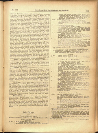 Verordnungs-Blatt für Eisenbahnen und Schiffahrt: Veröffentlichungen in Tarif- und Transport-Angelegenheiten 19011207 Seite: 15