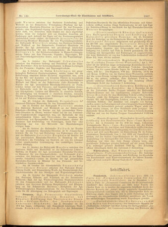 Verordnungs-Blatt für Eisenbahnen und Schiffahrt: Veröffentlichungen in Tarif- und Transport-Angelegenheiten 19011212 Seite: 7