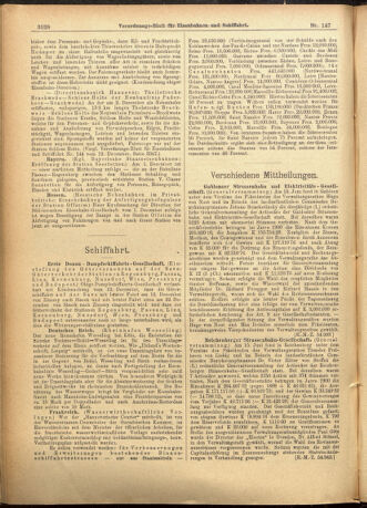 Verordnungs-Blatt für Eisenbahnen und Schiffahrt: Veröffentlichungen in Tarif- und Transport-Angelegenheiten 19011219 Seite: 4