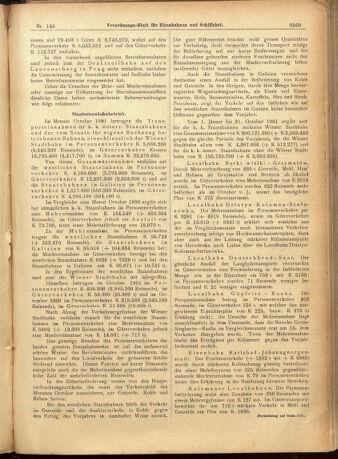 Verordnungs-Blatt für Eisenbahnen und Schiffahrt: Veröffentlichungen in Tarif- und Transport-Angelegenheiten 19011221 Seite: 5