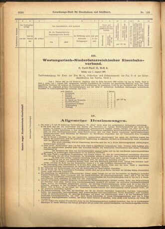 Verordnungs-Blatt für Eisenbahnen und Schiffahrt: Veröffentlichungen in Tarif- und Transport-Angelegenheiten 19011221 Seite: 56