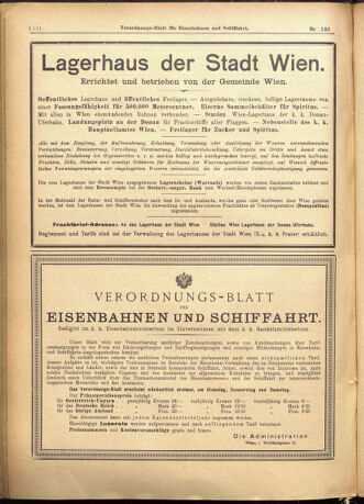 Verordnungs-Blatt für Eisenbahnen und Schiffahrt: Veröffentlichungen in Tarif- und Transport-Angelegenheiten 19011224 Seite: 20