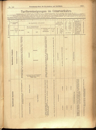 Verordnungs-Blatt für Eisenbahnen und Schiffahrt: Veröffentlichungen in Tarif- und Transport-Angelegenheiten 19011224 Seite: 21