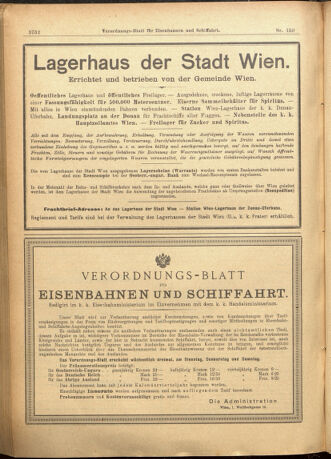 Verordnungs-Blatt für Eisenbahnen und Schiffahrt: Veröffentlichungen in Tarif- und Transport-Angelegenheiten 19011228 Seite: 16