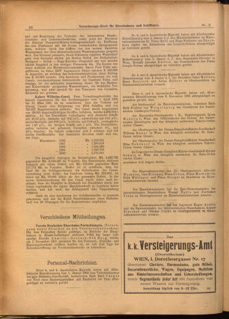 Verordnungs-Blatt für Eisenbahnen und Schiffahrt: Veröffentlichungen in Tarif- und Transport-Angelegenheiten 19020109 Seite: 8