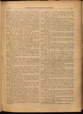 Verordnungs-Blatt für Eisenbahnen und Schiffahrt: Veröffentlichungen in Tarif- und Transport-Angelegenheiten 19020111 Seite: 7