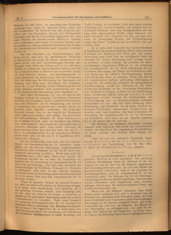 Verordnungs-Blatt für Eisenbahnen und Schiffahrt: Veröffentlichungen in Tarif- und Transport-Angelegenheiten 19020118 Seite: 5