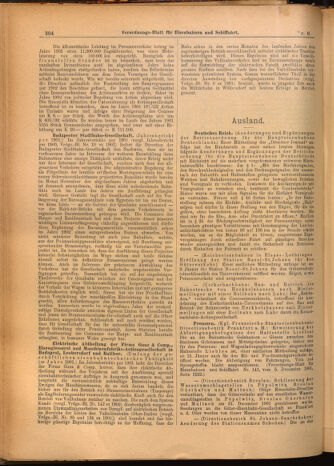 Verordnungs-Blatt für Eisenbahnen und Schiffahrt: Veröffentlichungen in Tarif- und Transport-Angelegenheiten 19020118 Seite: 8