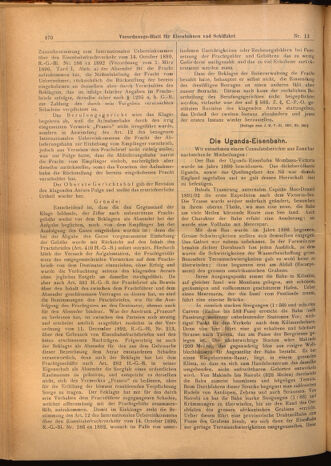 Verordnungs-Blatt für Eisenbahnen und Schiffahrt: Veröffentlichungen in Tarif- und Transport-Angelegenheiten 19020204 Seite: 2