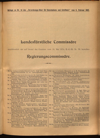 Verordnungs-Blatt für Eisenbahnen und Schiffahrt: Veröffentlichungen in Tarif- und Transport-Angelegenheiten 19020206 Seite: 17