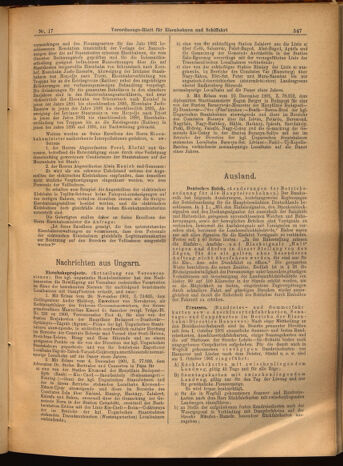 Verordnungs-Blatt für Eisenbahnen und Schiffahrt: Veröffentlichungen in Tarif- und Transport-Angelegenheiten 19020213 Seite: 3