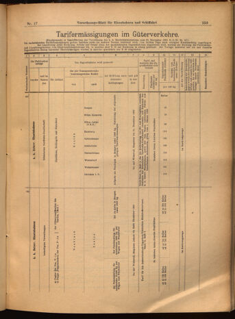 Verordnungs-Blatt für Eisenbahnen und Schiffahrt: Veröffentlichungen in Tarif- und Transport-Angelegenheiten 19020213 Seite: 9