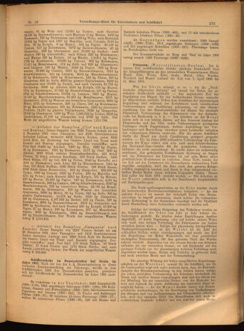 Verordnungs-Blatt für Eisenbahnen und Schiffahrt: Veröffentlichungen in Tarif- und Transport-Angelegenheiten 19020215 Seite: 11