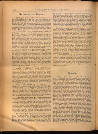 Verordnungs-Blatt für Eisenbahnen und Schiffahrt: Veröffentlichungen in Tarif- und Transport-Angelegenheiten 19020215 Seite: 8