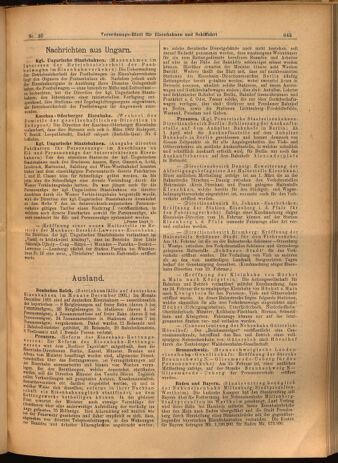 Verordnungs-Blatt für Eisenbahnen und Schiffahrt: Veröffentlichungen in Tarif- und Transport-Angelegenheiten 19020315 Seite: 9