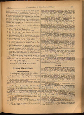 Verordnungs-Blatt für Eisenbahnen und Schiffahrt: Veröffentlichungen in Tarif- und Transport-Angelegenheiten 19020318 Seite: 13