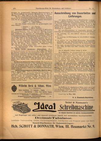 Verordnungs-Blatt für Eisenbahnen und Schiffahrt: Veröffentlichungen in Tarif- und Transport-Angelegenheiten 19020318 Seite: 14