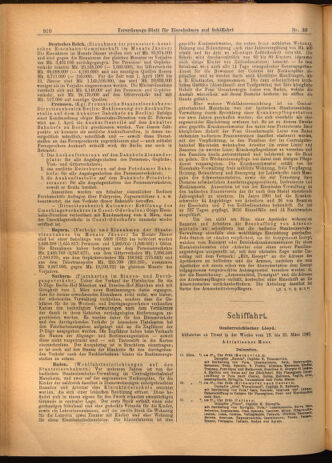 Verordnungs-Blatt für Eisenbahnen und Schiffahrt: Veröffentlichungen in Tarif- und Transport-Angelegenheiten 19020322 Seite: 18