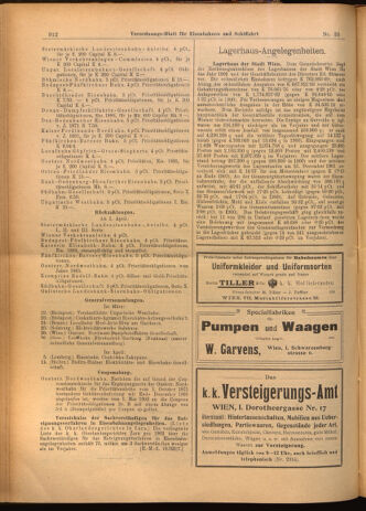 Verordnungs-Blatt für Eisenbahnen und Schiffahrt: Veröffentlichungen in Tarif- und Transport-Angelegenheiten 19020322 Seite: 20