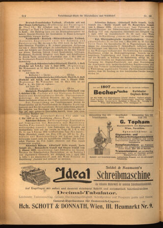 Verordnungs-Blatt für Eisenbahnen und Schiffahrt: Veröffentlichungen in Tarif- und Transport-Angelegenheiten 19020322 Seite: 22