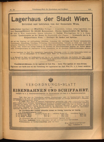 Verordnungs-Blatt für Eisenbahnen und Schiffahrt: Veröffentlichungen in Tarif- und Transport-Angelegenheiten 19020322 Seite: 23