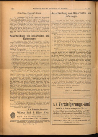 Verordnungs-Blatt für Eisenbahnen und Schiffahrt: Veröffentlichungen in Tarif- und Transport-Angelegenheiten 19020325 Seite: 14