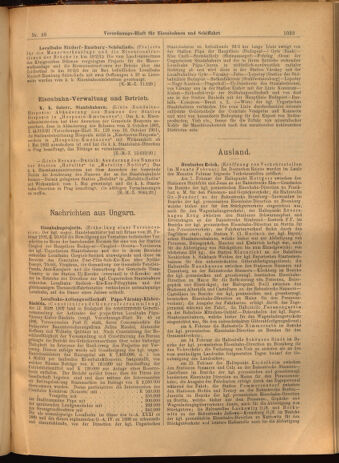 Verordnungs-Blatt für Eisenbahnen und Schiffahrt: Veröffentlichungen in Tarif- und Transport-Angelegenheiten 19020405 Seite: 17