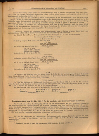 Verordnungs-Blatt für Eisenbahnen und Schiffahrt: Veröffentlichungen in Tarif- und Transport-Angelegenheiten 19020405 Seite: 5