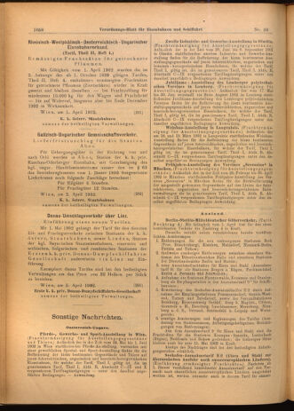 Verordnungs-Blatt für Eisenbahnen und Schiffahrt: Veröffentlichungen in Tarif- und Transport-Angelegenheiten 19020408 Seite: 14