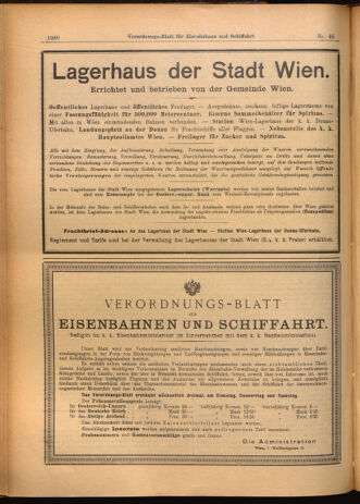 Verordnungs-Blatt für Eisenbahnen und Schiffahrt: Veröffentlichungen in Tarif- und Transport-Angelegenheiten 19020410 Seite: 16