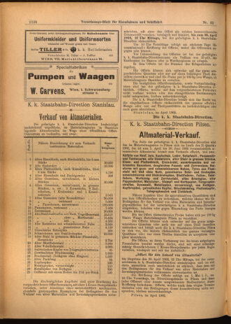 Verordnungs-Blatt für Eisenbahnen und Schiffahrt: Veröffentlichungen in Tarif- und Transport-Angelegenheiten 19020415 Seite: 12