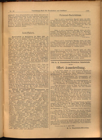 Verordnungs-Blatt für Eisenbahnen und Schiffahrt: Veröffentlichungen in Tarif- und Transport-Angelegenheiten 19020417 Seite: 7