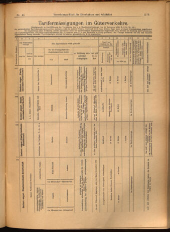 Verordnungs-Blatt für Eisenbahnen und Schiffahrt: Veröffentlichungen in Tarif- und Transport-Angelegenheiten 19020419 Seite: 17