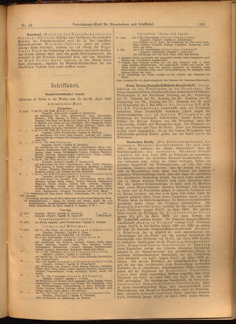 Verordnungs-Blatt für Eisenbahnen und Schiffahrt: Veröffentlichungen in Tarif- und Transport-Angelegenheiten 19020419 Seite: 9