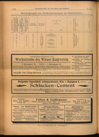 Verordnungs-Blatt für Eisenbahnen und Schiffahrt: Veröffentlichungen in Tarif- und Transport-Angelegenheiten 19020506 Seite: 28