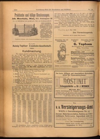 Verordnungs-Blatt für Eisenbahnen und Schiffahrt: Veröffentlichungen in Tarif- und Transport-Angelegenheiten 19020510 Seite: 12