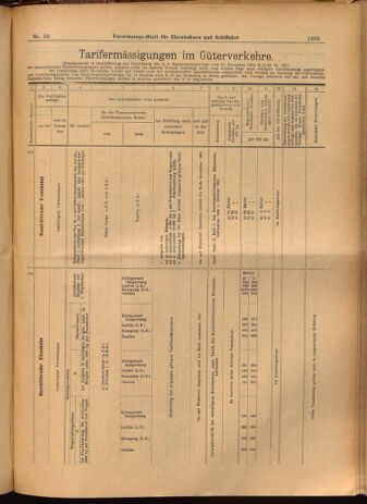 Verordnungs-Blatt für Eisenbahnen und Schiffahrt: Veröffentlichungen in Tarif- und Transport-Angelegenheiten 19020510 Seite: 13