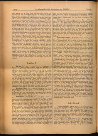 Verordnungs-Blatt für Eisenbahnen und Schiffahrt: Veröffentlichungen in Tarif- und Transport-Angelegenheiten 19020510 Seite: 8