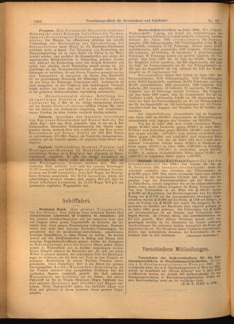 Verordnungs-Blatt für Eisenbahnen und Schiffahrt: Veröffentlichungen in Tarif- und Transport-Angelegenheiten 19020513 Seite: 18