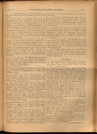 Verordnungs-Blatt für Eisenbahnen und Schiffahrt: Veröffentlichungen in Tarif- und Transport-Angelegenheiten 19020513 Seite: 5